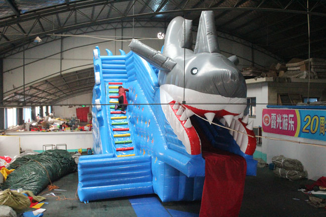 庆阳大鲨鱼水滑梯制造